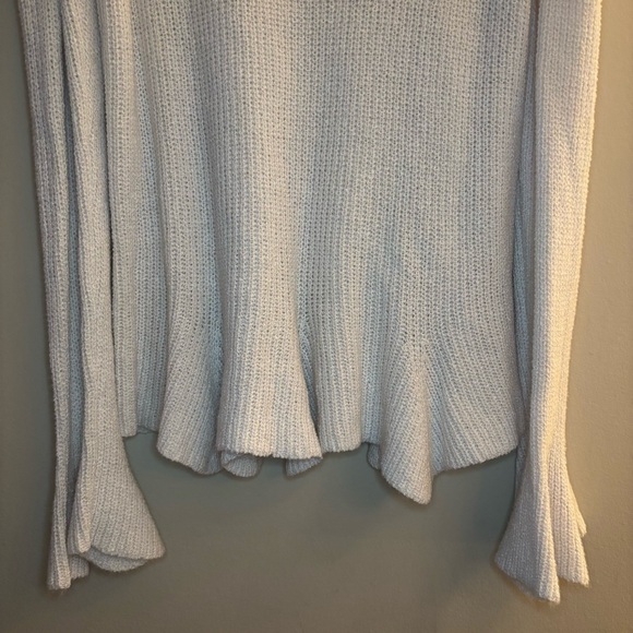 NWT Express Women’s White Long-sleeve Sweater Size L - Picture 2 of 11